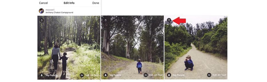 Instagram добавил возможность удаления отдельных публикаций из карусели