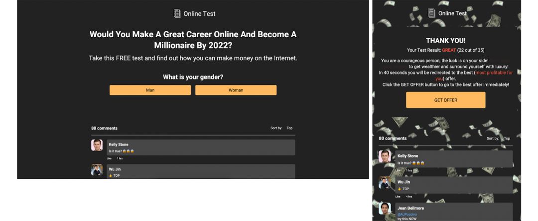CPL подгон от Zeydoo: самый заливаемый оффер 2021 с оборотом в 1 040 000 USD, обзор