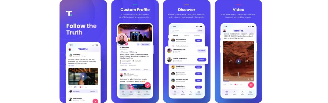 Cоцсеть TRUTH Social лидирует по загрузкам в Apple Store