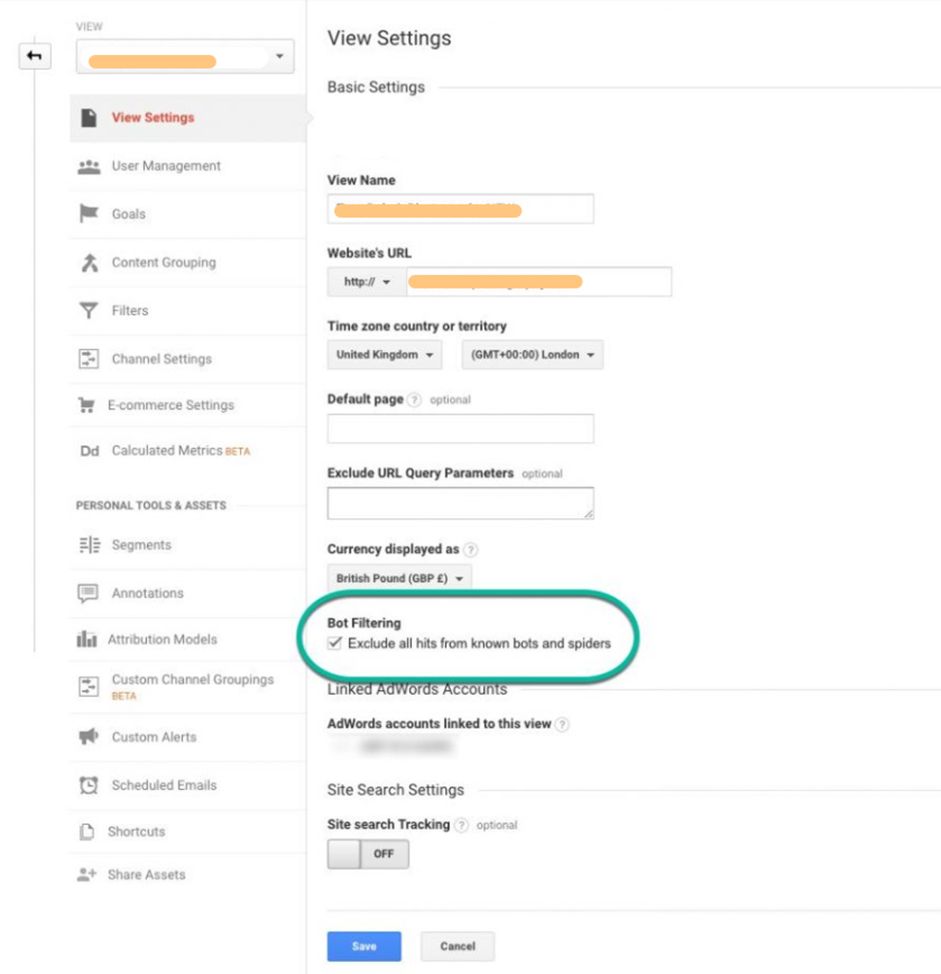 Удаляем ботов и фейковый трафик из Google Analytics