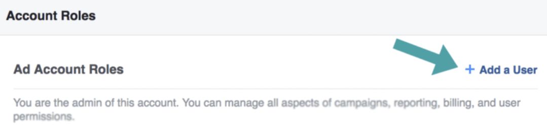 Как поделиться доступом к рекламному кабинету Facebook