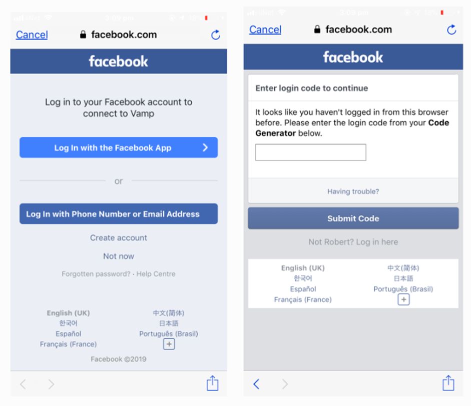Как повысить безопасность учетки в Facebook