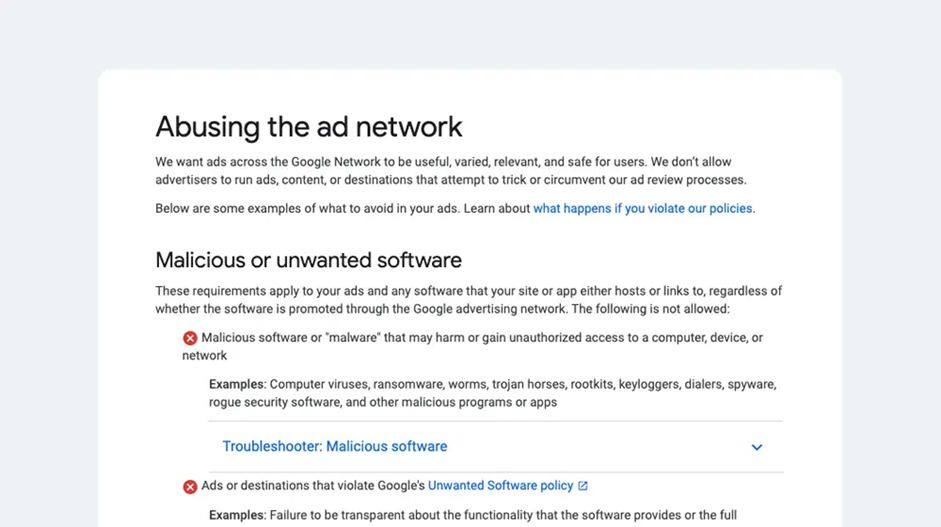 Подаем апелляцию в Google Ads