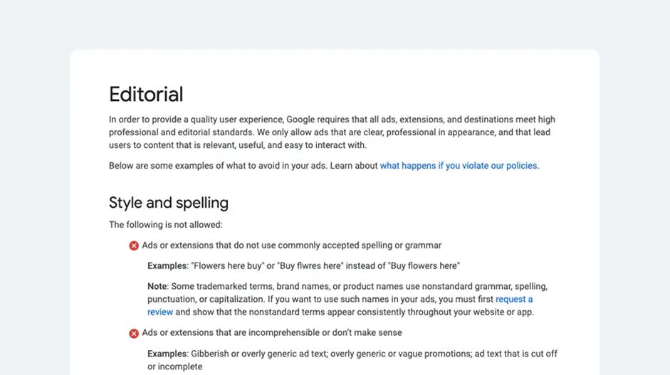 Подаем апелляцию в Google Ads