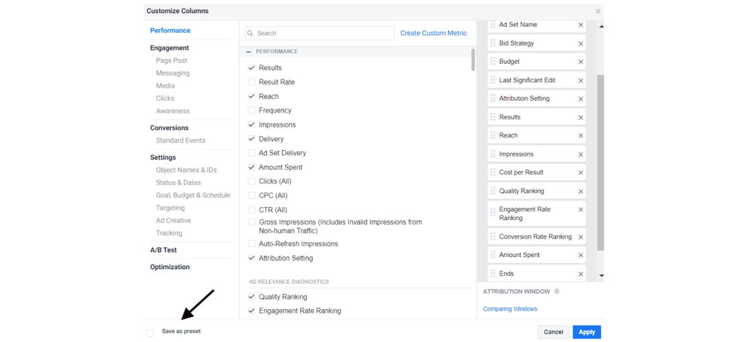 Отчеты Facebook для арбитражника