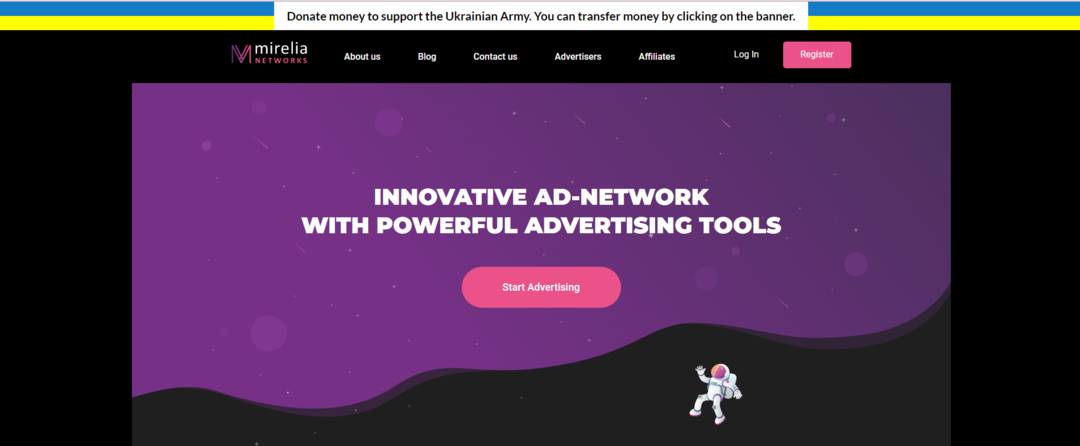 Mirelia Networks: штаб-квартира display дейтинг трафика на англоязычные гео