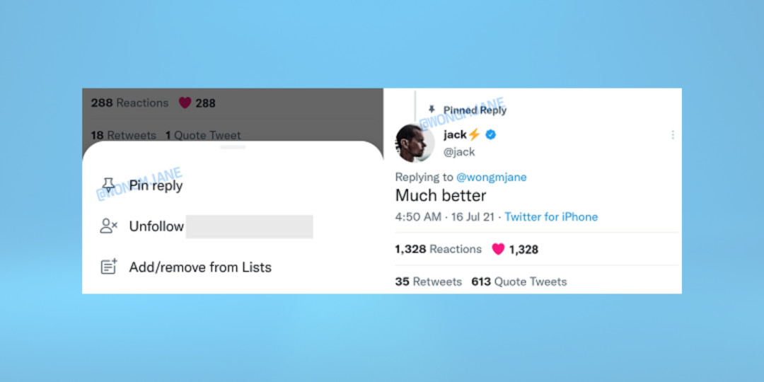 Twitter готовится запустить функцию Закрепленный ответ