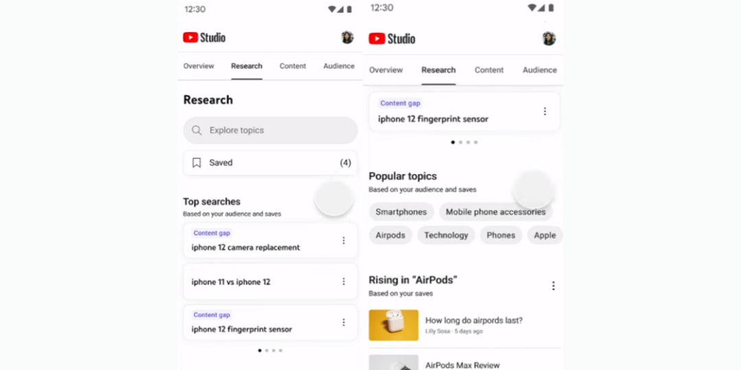 YouTube экспериментирует с новой статистикой поиска и вовлеченности, чтобы помочь улучшить контент-стратегию