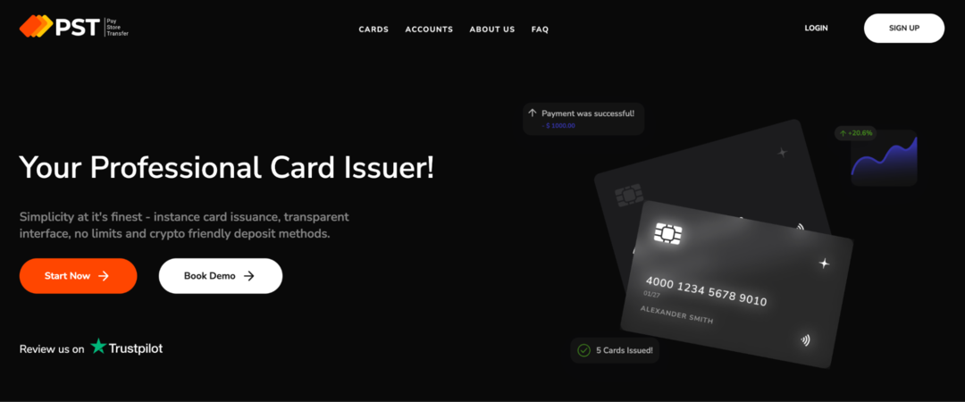 PST: аренда виртуальных карт под арбитраж трафика
