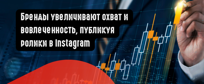 Бренды увеличивают охват и вовлеченность, публикуя ролики в Instagram