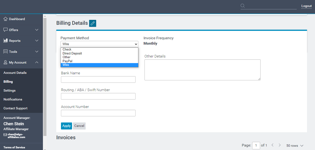 Algo Affiliates: крупная международная партнерская сеть