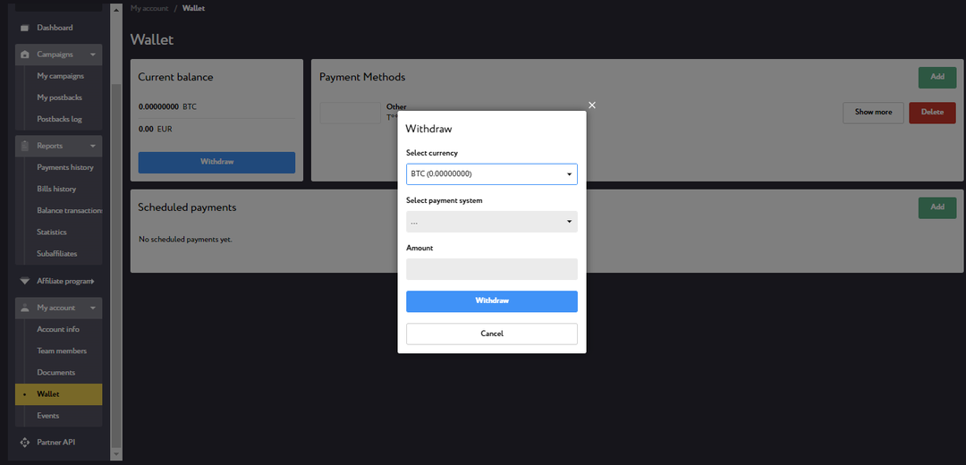 Playfina Partners: дом для вебмастеров с SEO трафиком под гемблинг оффер