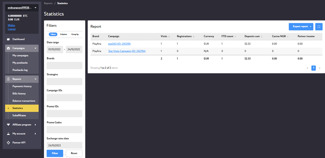 Playfina Partners: дом для вебмастеров с SEO трафиком под гемблинг оффер