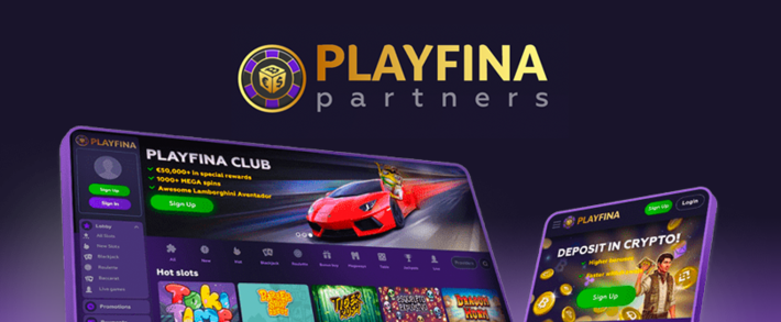 Playfina Partners: дом для вебмастеров с SEO трафиком под гемблинг оффер