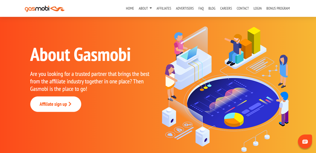 Gasmobi: огненная бурж партнерка с крупнейшей базой офферов на Европу, Латам и США