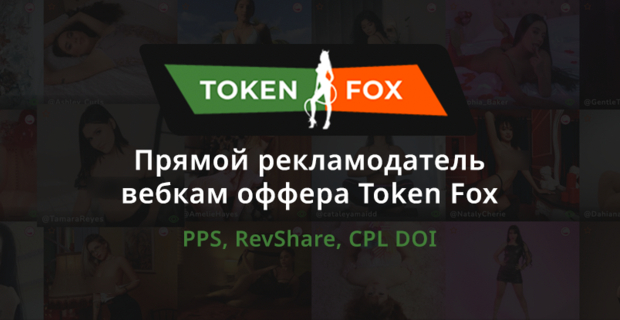 Token Fox Partners: прямой рекламодатель вебкам оффера Token Fox