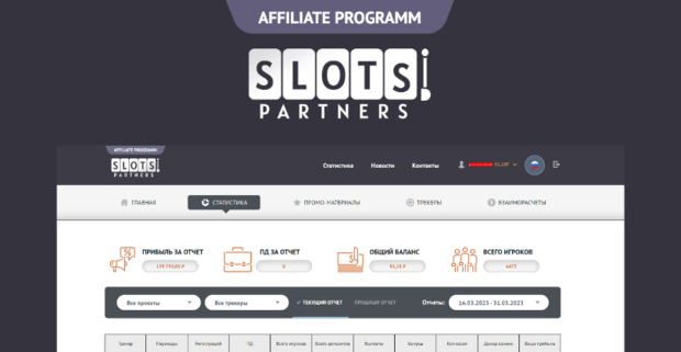 Slots Partners: прямой рекламодатель Миллионъ и CrystalSlot на СНГ