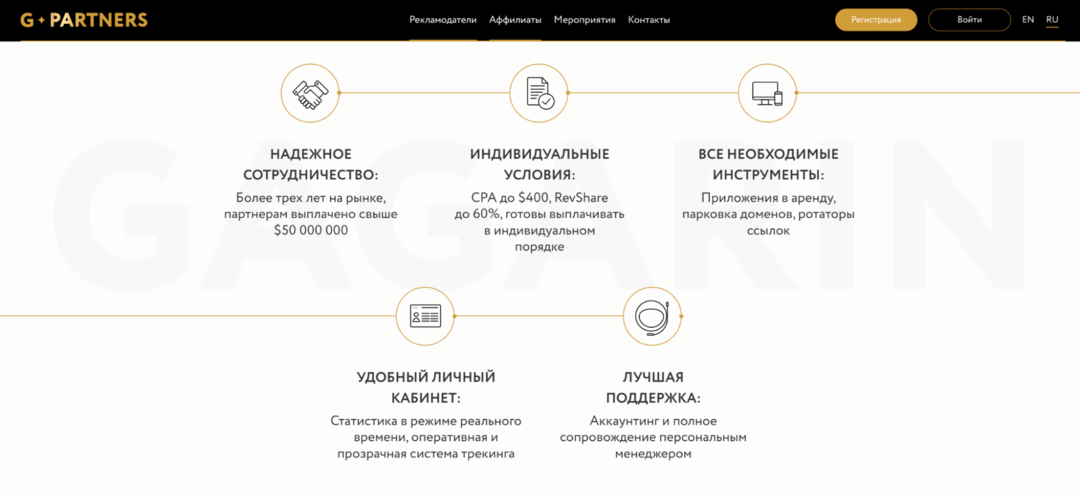 G.Partners: международная CPA-сеть с многолетней накопленной экспертизой на рынке iGaming