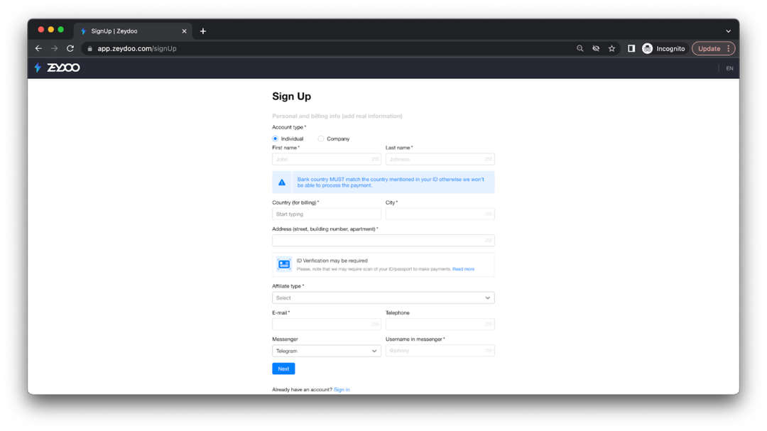 Zeydoo: мультивертикальная CPA сеть с in-house офферами в опросах, apps, utilities, свипстейках и лидген вертикалях