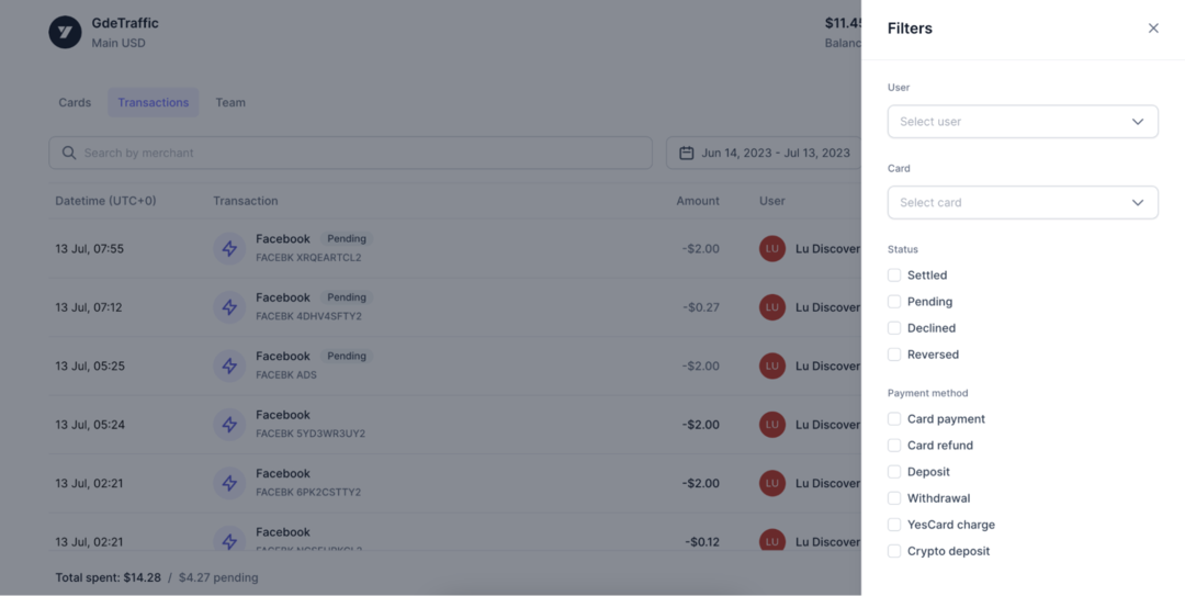 Доминируйте в арбитраже трафике вместе с YesCard: виртуальные карты на самых выгодных условиях на рынке