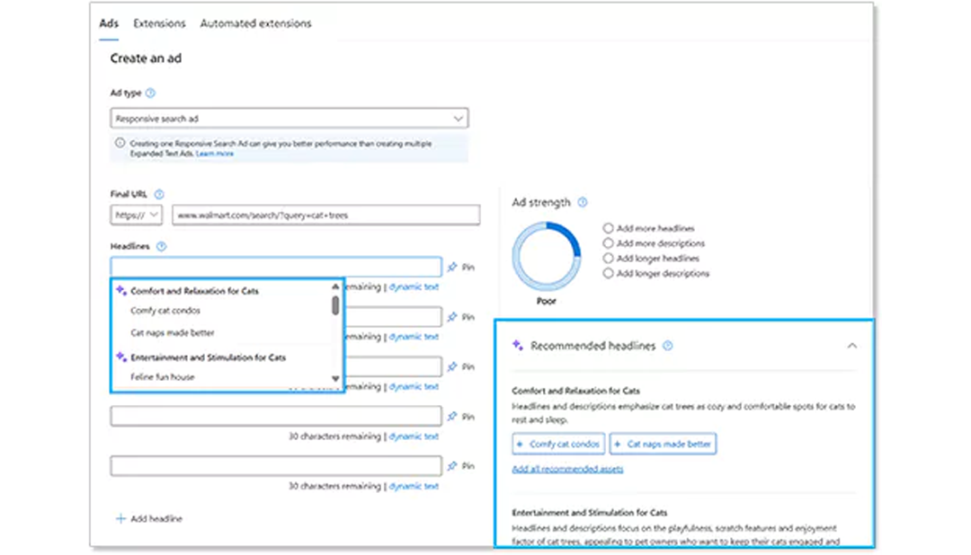 В Microsoft Advertising вышло обновление: прогнозный таргетинг и улучшенная RSA