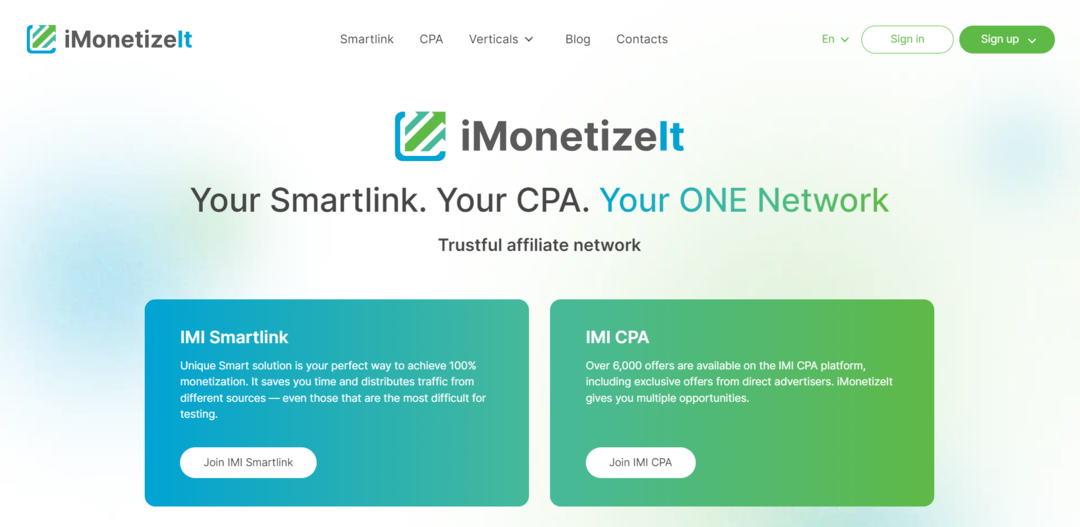 iMonetizeIt: раскройте потенциал своего трафика и зарабатывайте больше