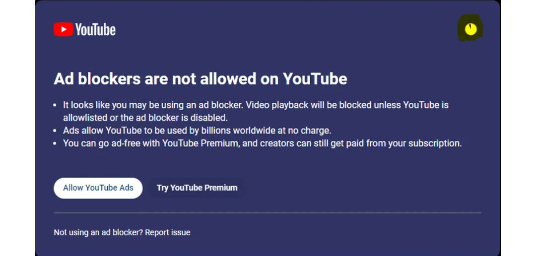 YouTube усиливают борьбу с блокировщиками рекламного контента