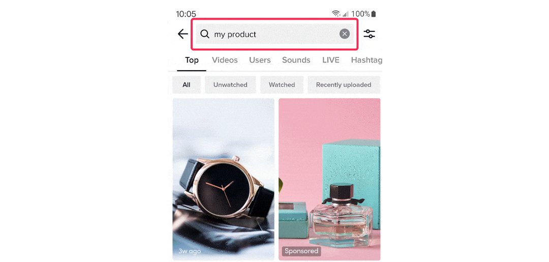 В TikTok Ads появилась функция, позволяющая показывать рекламу в результатах поиска TikTok
