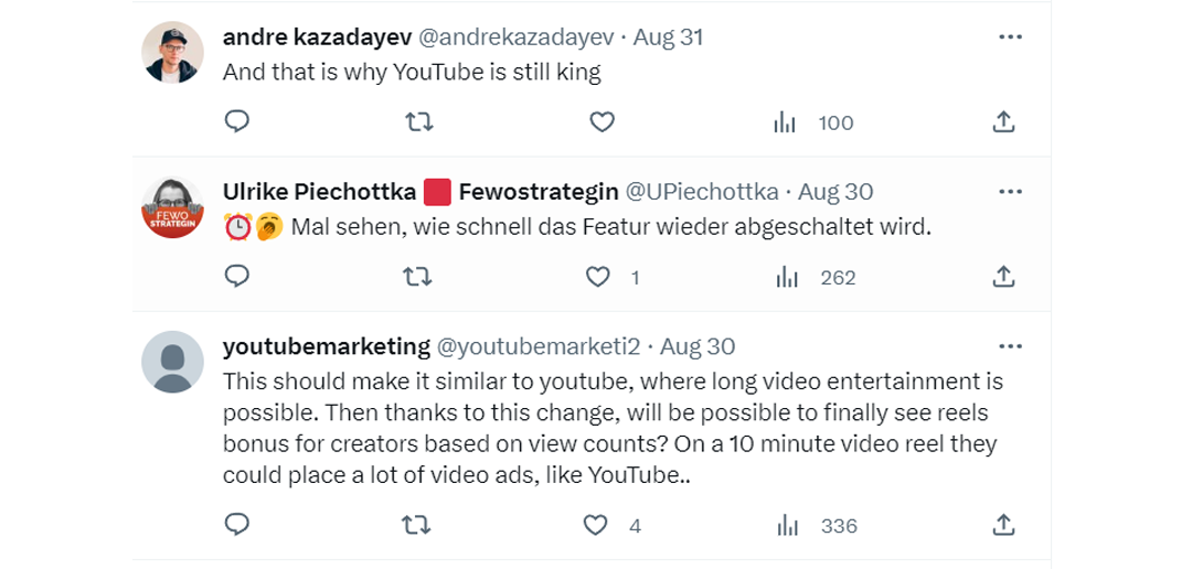 Instagram тестирует новый рекламный формат 10-минутных Reels