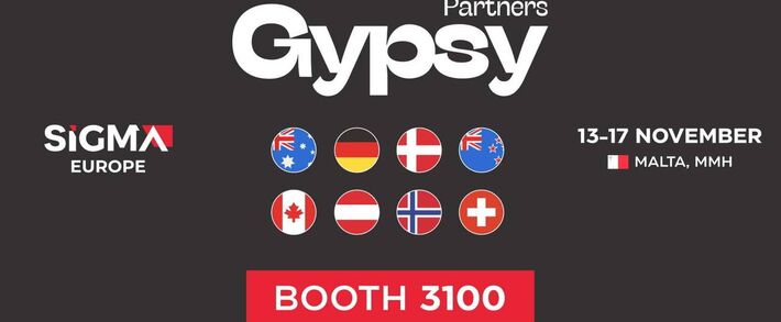 Gypsy Partners уже на Мальте! Все, кто сейчас на Sigma Europe, подходите к стенду 3100 (B2C Area)
