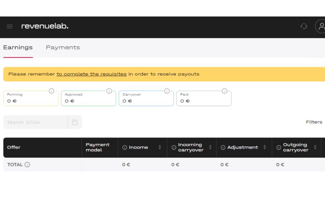 RevenueLab: агрегатор партнерских программ в iGaming индустрии