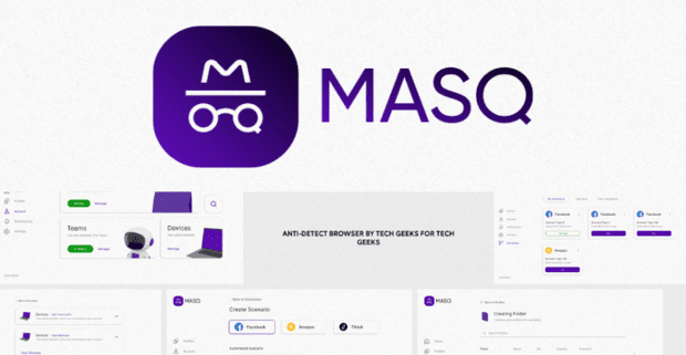 MASQ Antidetect Browser: Мощный инструмент для арбитража с уникальной базой из 5 миллионов реальных отпечатков