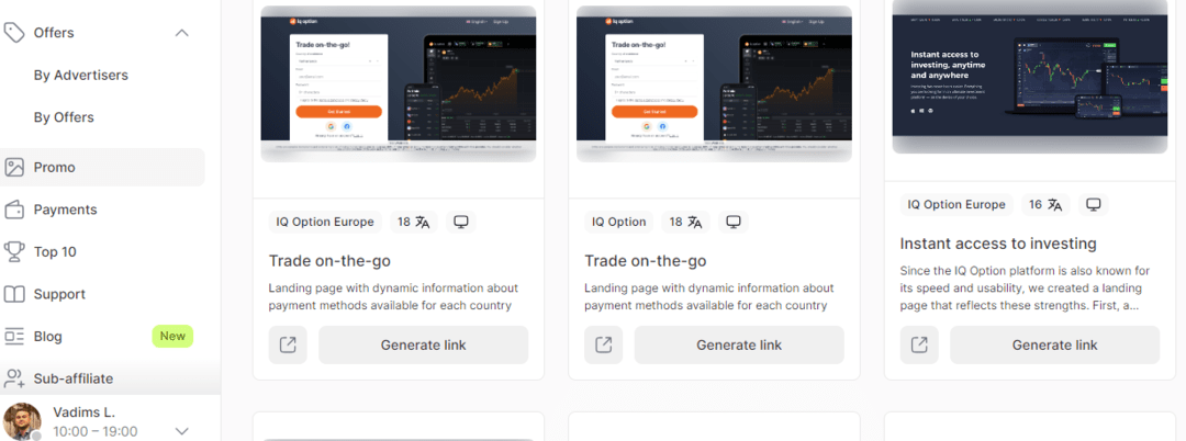 Affstore: только прямые офферы финансовой вертикали
