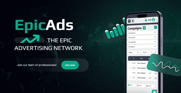 Рекламная сеть EpicAds: push-трафик на все вертикали и ГЕО