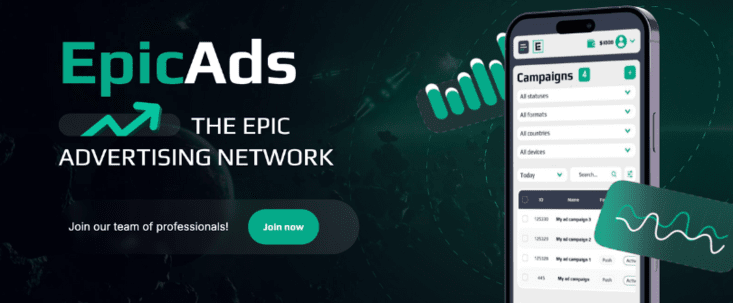 Рекламная сеть EpicAds: push-трафик на все вертикали и ГЕО