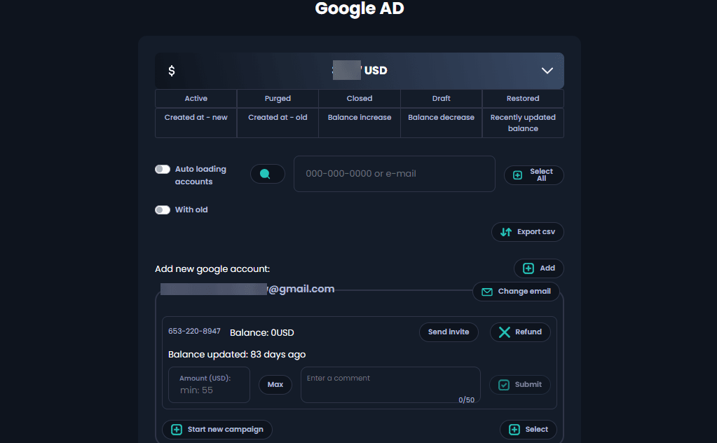 YeezyPay: легкий доступ к автоматизированным трастовым агентским аккаунтам Google Ads