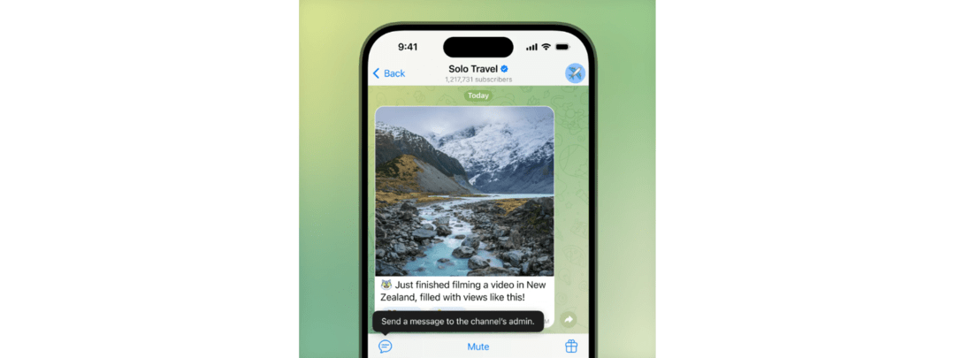 Telegram снова удивил: сообщения каналам, обрезка войсов и фото в HD