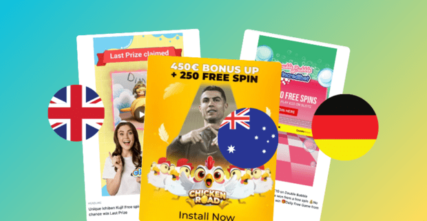 ТОП-3 Гемблинг ГЕО недели в FB: UK, Германия, Австралия