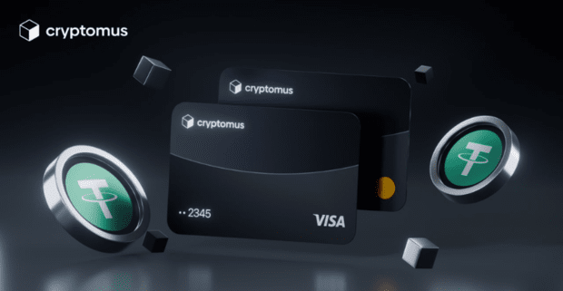 Cryptomus запускает виртуальные карты с криптой под Apple Pay и GPay