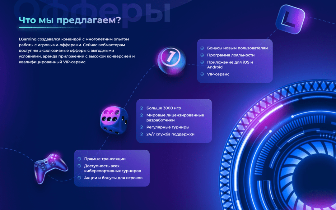 LGaming партнерская сеть приватных гемблинг офферов Африки, Америки, Латам и Азии