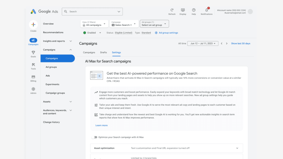 Google закрывает Dynamic Search Ads DSA и переводит кампании на AI Max. Крайний срок перехода - сентябрь 2026