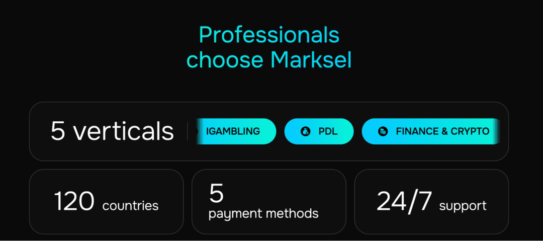 Marksel Tracking Platform and Affiliate Management Software: трекинг платформа для управления партнерскими программами с продвинутым API функционалом и фокусом на iGaming, Dating и Leadgen вертикали