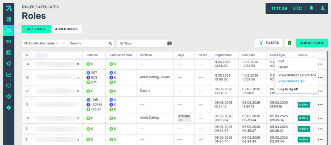 Marksel Tracking Platform and Affiliate Management Software: трекинг платформа для управления партнерскими программами с продвинутым API функционалом и фокусом на iGaming, Dating и Leadgen вертикали