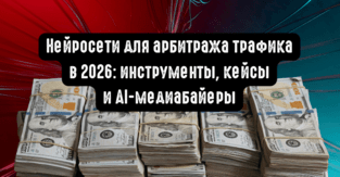 Нейросети для арбитража трафика в 2026: инструменты, кейсы и AI-медиабайеры