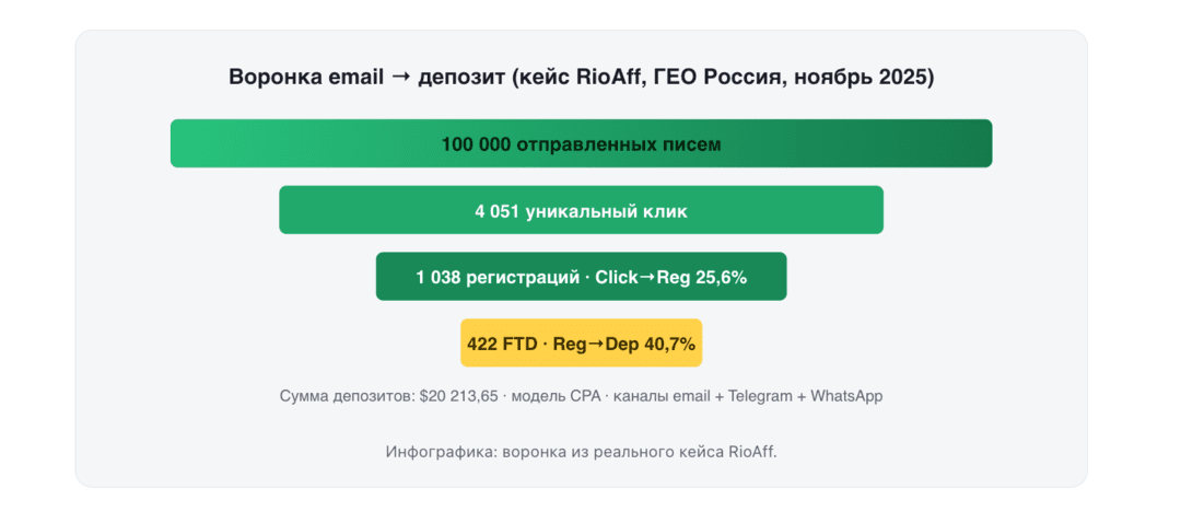 Email-рассылки как источник гемблинг трафика в 2026