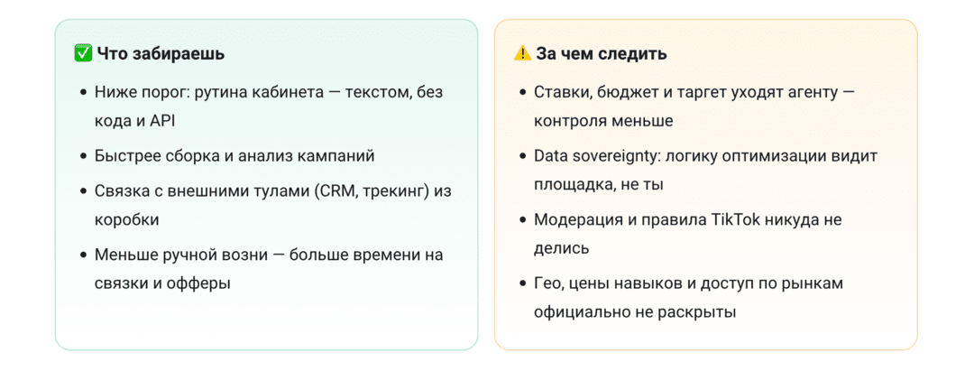 TikTok Agentic Hub - магазин ИИ-агентов, которые управляют рекламой за тебя