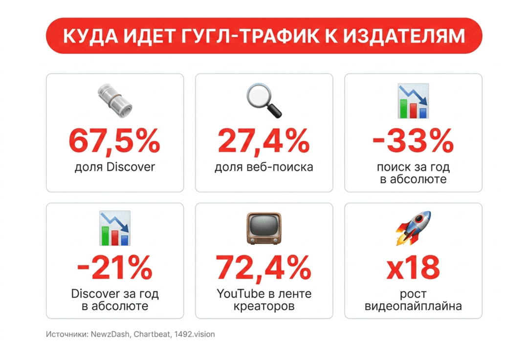 Search Console раздал property соцсетям: TikTok, Instagram, X и YouTube теперь подключаются без домена