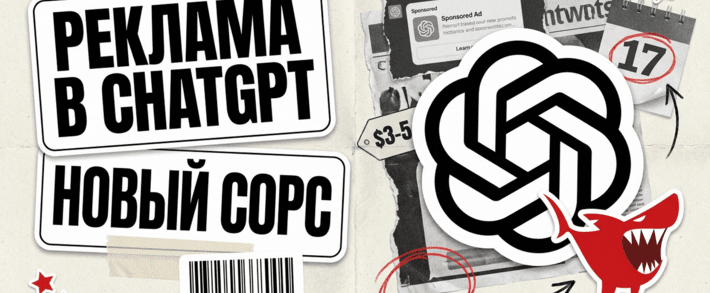 Реклама в ChatGPT стала закупаемым источником трафика: 2 маршрута закупки, CPC от 3 USD и дедлайн 17 августа