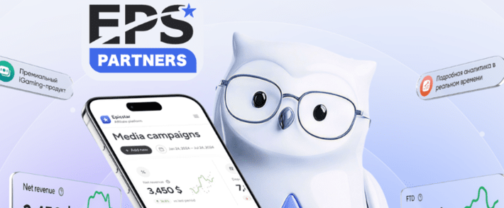 EPS Partners: прямой рекламодатель EpicStar. Lifetime-привязка игрока, RevShare до 50%, no negative carryover и чистая база игроков