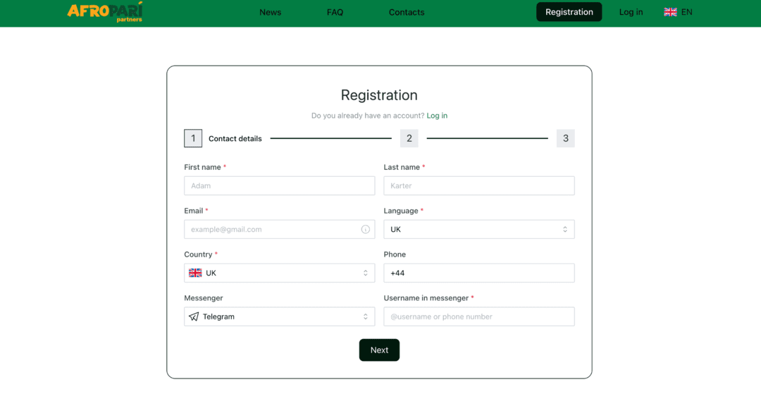 AfroPari Partners: прямой рекламодатель iGaming бренда под Африку: 18 ГЕО, RevShare 50%, минималка на вывод от 30 USD